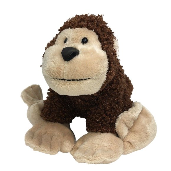 GANZ Other - Ganz Webkinz Plush Cheeky Monkey 9" Brown Curly Stuffed Animal No Code Jungle